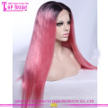 Atacado de alta qualidade ombre perucas, peruca rosa ombre de cosplay